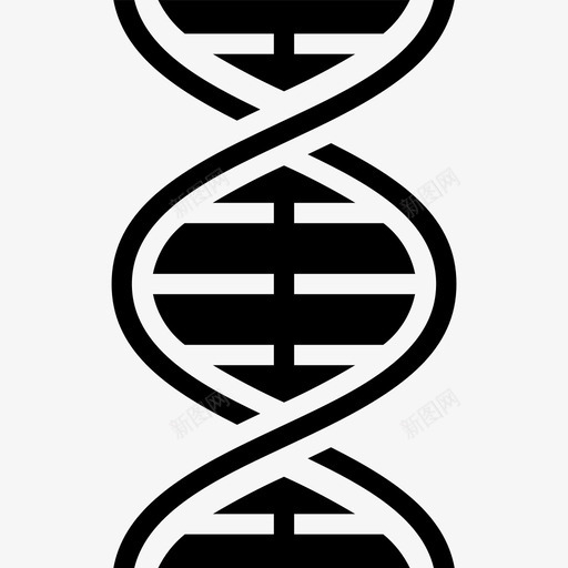 Dna科学104填充图标svg_新图网 https://ixintu.com Dna 填充 科学104