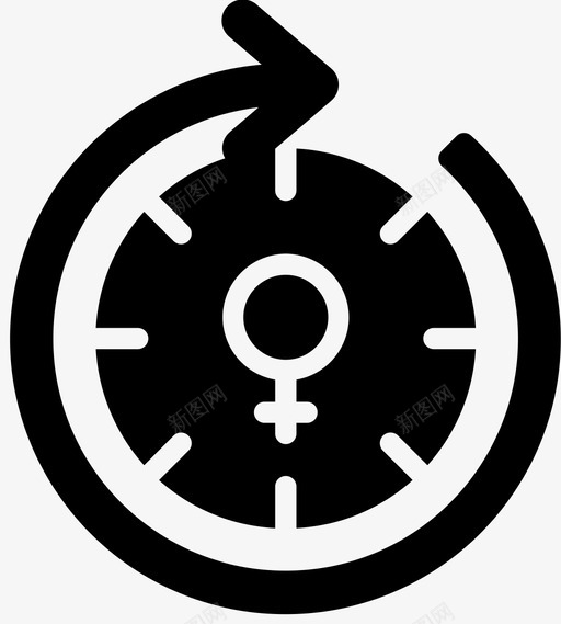 未来女权主义24填充图标svg_新图网 https://ixintu.com 填充 女权主义 未来