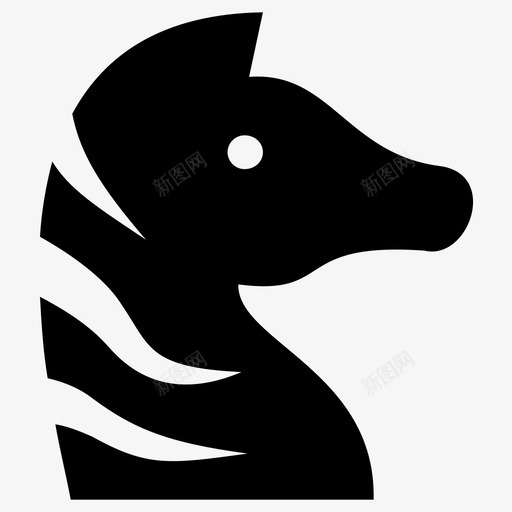 斑马动物脸动物玩具图标svg_新图网 https://ixintu.com 动物 可爱 斑马 爱的 玩具