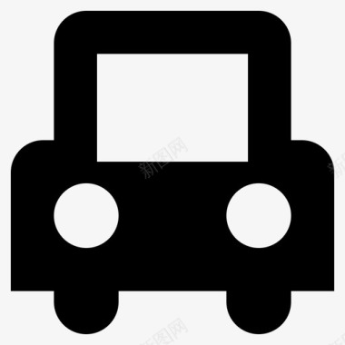 汽车公共航运图标图标