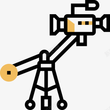 克雷恩视频制作13黄影图标图标