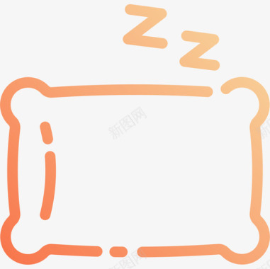 舒适睡眠6坡度图标图标