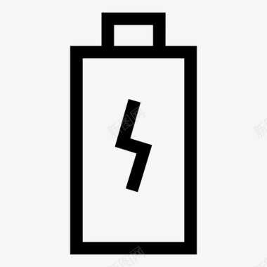电池充电能量移动图标图标
