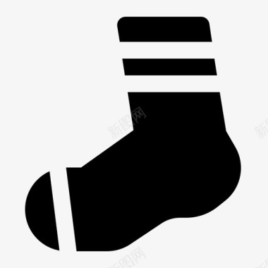 袜子篮球鞋图标图标