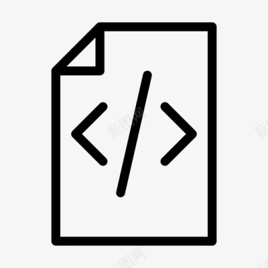 编码文件开发编程图标图标