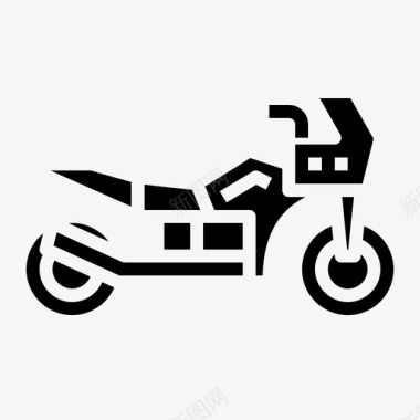 运动自行车摩托车交通工具图标图标