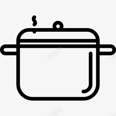 锅厨房98线性图标图标
