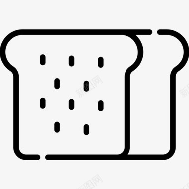 面包面包房95直系图标图标