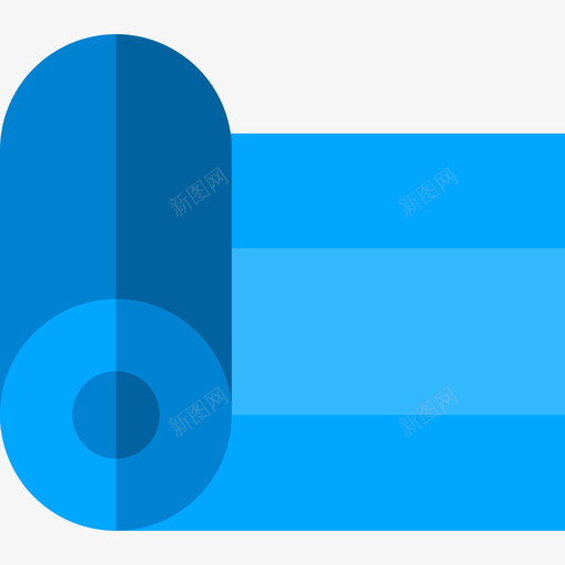 41号健身房垫子平铺图标svg_新图网 https://ixintu.com 41号 健身房 垫子 平铺