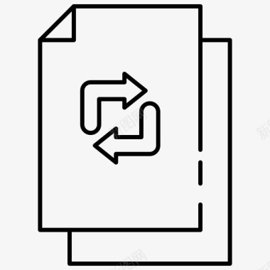 同步文档连接服务器图标图标