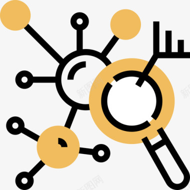 分子生物技术4黄影图标图标