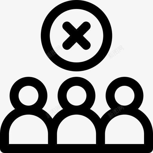 被解雇面试12次直系人图标svg_新图网 https://ixintu.com 12次 直系 系人 解雇 面试