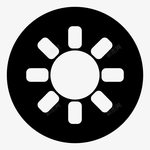 明亮阳光景色图标svg_新图网 https://ixintu.com 明亮 景色 第三 阳光