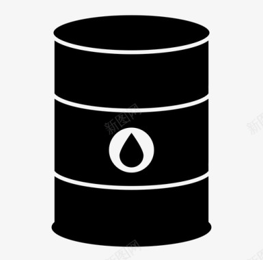 油桶桶燃料图标图标