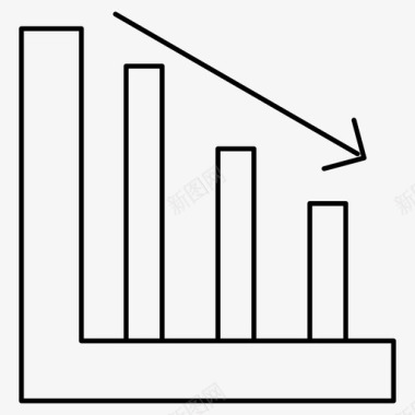 图表业务减少图标图标