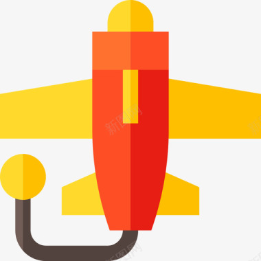 飞机婴儿和玩具11平的图标图标