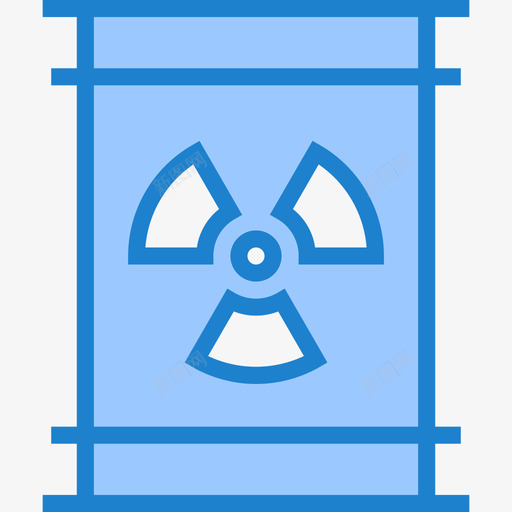 放射性污染15蓝色图标svg_新图网 https://ixintu.com 放射性 污染 蓝色