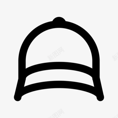 帽子时尚头饰图标图标