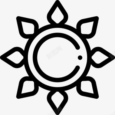 太阳西班牙7岁直系图标图标