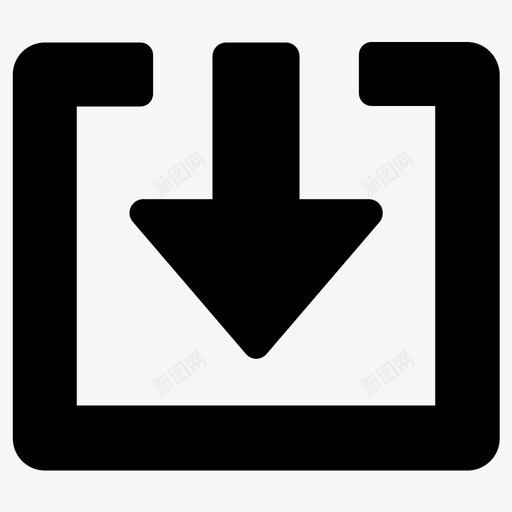 导入收件箱包含图标svg_新图网 https://ixintu.com 内部 包含 导入 收件箱 输入
