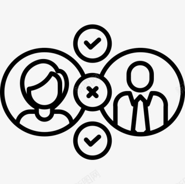 技能管理61线性图标图标