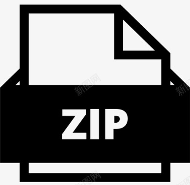 icon file zip图标