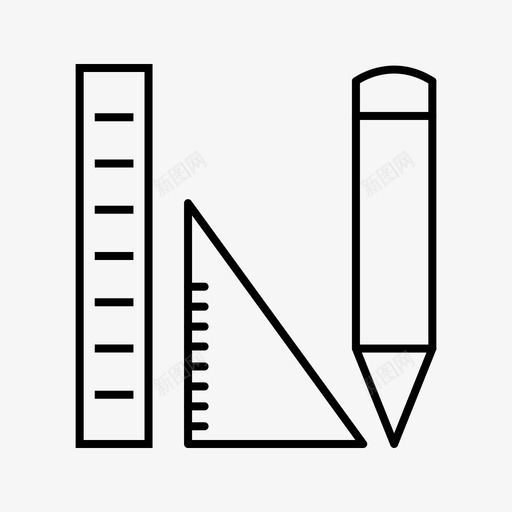 学习几何28个数学符号图标svg_新图网 https://ixintu.com 28个数学符号 学习几何