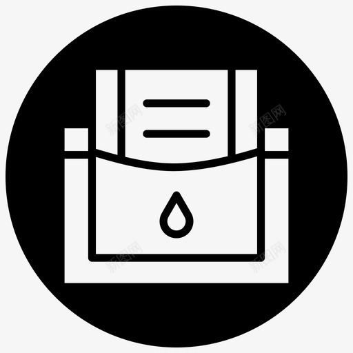 透析血液循环血液输送图标svg_新图网 https://ixintu.com 健康 净化 医疗 循环 血液 输送 透析