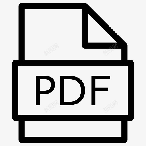 pdfadobeacrobat文档图标svg_新图网 https://ixintu.com acrobat adobe pdf 可移 文件 文档 格式 移植