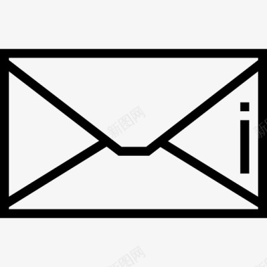 邮件办公室供应商直系图标图标
