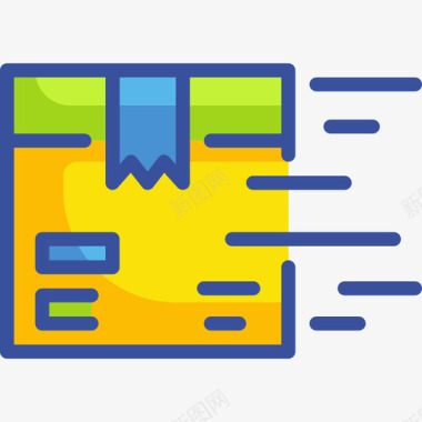 箱物流59线颜色图标图标