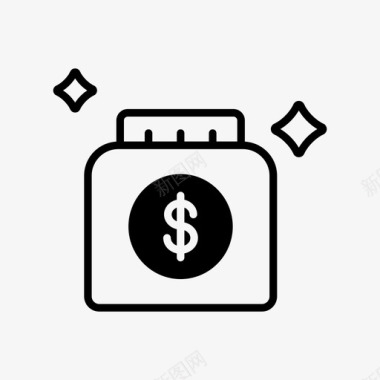 储蓄存款金钱图标图标