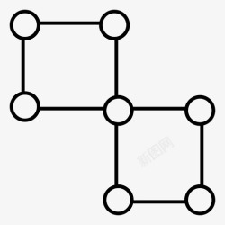 还受空间的束缚束缚联系科学图标高清图片