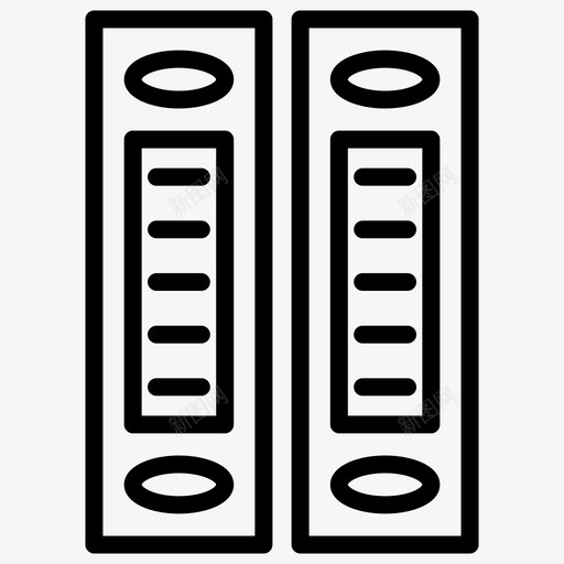 文件文件夹库图标svg_新图网 https://ixintu.com 业务图标粗体lineset149 办公室 库 文件 文件夹