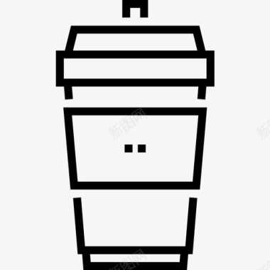 咖啡美国13直系图标图标