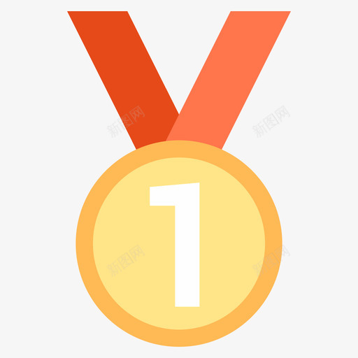 goldmedalsvg_新图网 https://ixintu.com goldmedal gold