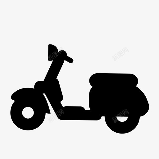 摩托车-01svg_新图网 https://ixintu.com 摩托车-01