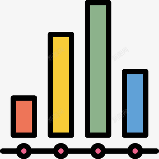 比较图表和图表4线颜色图标svg_新图网 https://ixintu.com 图表和图表4 比较 线颜色