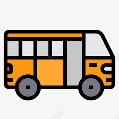 公交物流送货9路图标图标