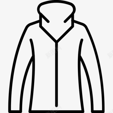 夹克休闲服服装图标图标
