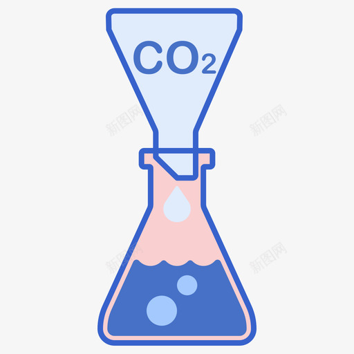 二氧化碳cbd油2线性颜色图标svg_新图网 https://ixintu.com cbd 二氧化碳 线性 颜色