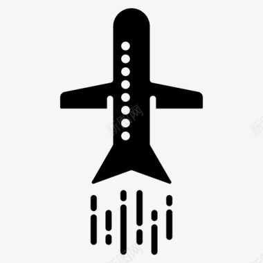 飞机飞行户外图标图标