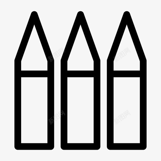 子弹导弹战争图标svg_新图网 https://ixintu.com 子弹 导弹 战争 武器 用户界面