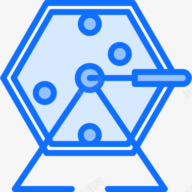 宾果68号赌场蓝色图标图标