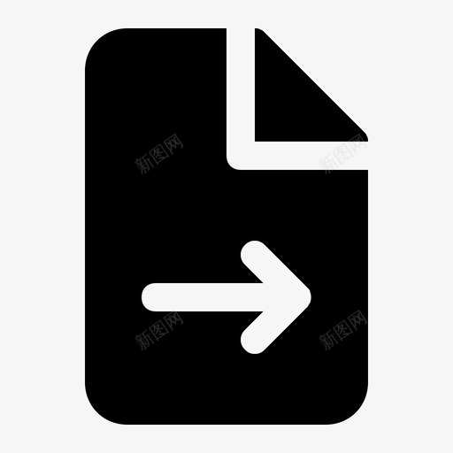 下一个文件数据文档图标svg_新图网 https://ixintu.com 下一个文件 数据 文档 文档字形 页面
