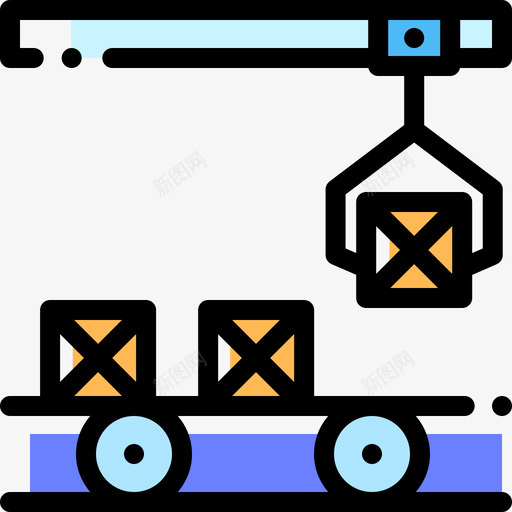 输送机批量生产9颜色遗漏图标svg_新图网 https://ixintu.com 批量生产 输送机 遗漏 颜色