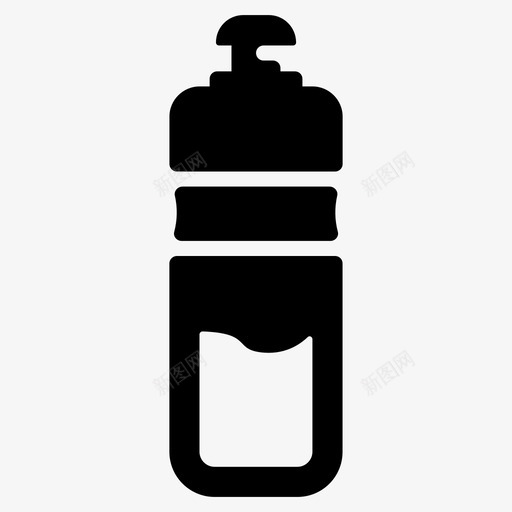 氧气瓶罐气瓶气罐图标svg_新图网 https://ixintu.com 一套体育和游戏字形矢量图标 储气罐 气瓶 气罐 氧气瓶 氧气瓶罐