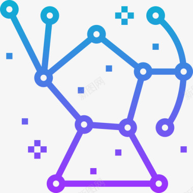 天文学空间118梯度图标图标
