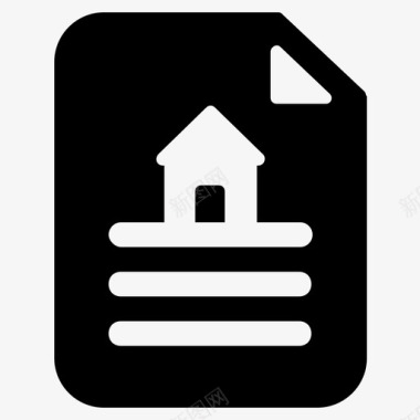 房地产文件房屋合同财产合同图标图标