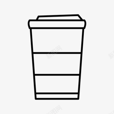 30杯冬咖啡图标图标